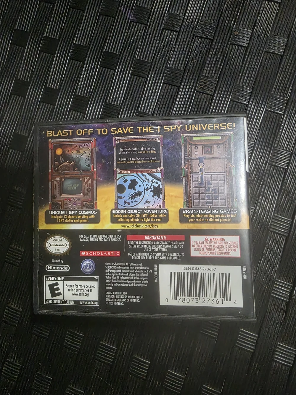 Scholastic nintendo ds